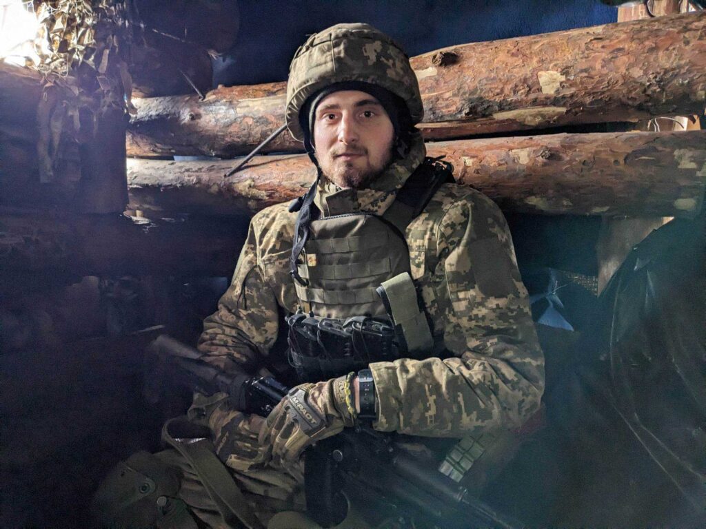 Masik of Ukraine's 24th Mechanized Brigade. 
